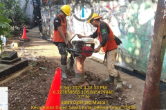 Pemasangan-Pipa-HDPE-Diameter-63-mm-di-Kelurahan-Pondok-Bambu-–-Proyek-SPAM-Jatiluhur-Hilir-5