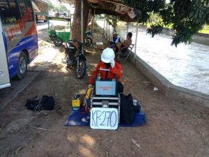 PT. Abhinaya Prima Enjinering melakukan survey di sepanjang Jalan Pantura.