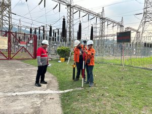 Survey Georadar yang dilakukan oleh PT Abhinaya Prima Enjinering di PLTU Suralaya menggunakan alat Georadar 100 MHz dan 250 MHz.