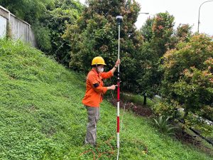 Pengambilan Data Koordinat Menggunakan alat RTK