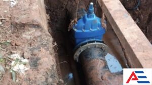 pemasangan gate valve