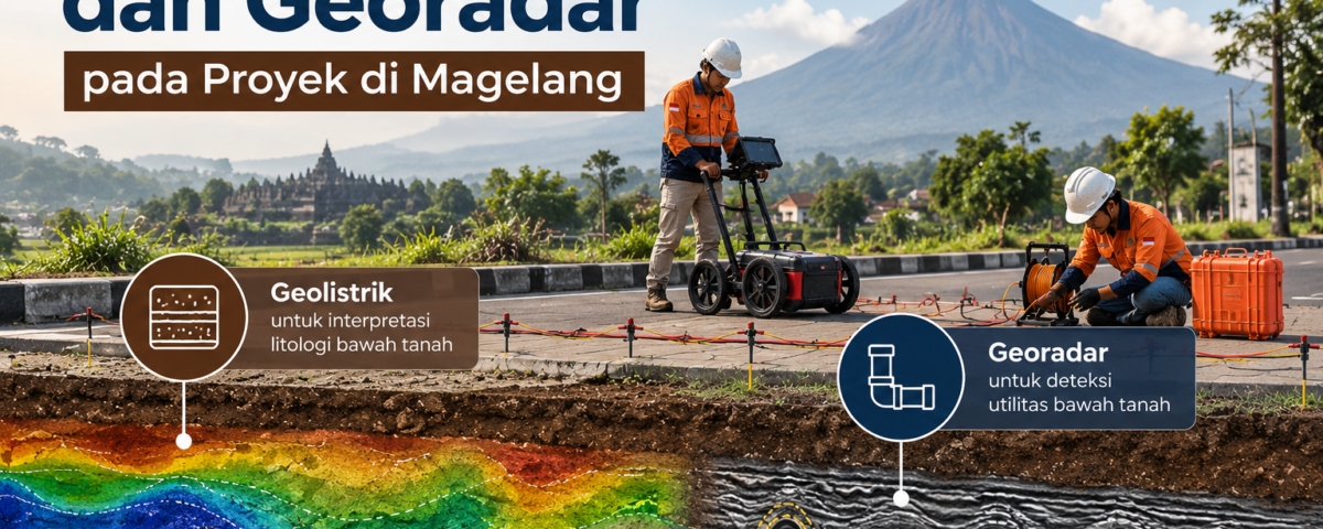 Geolistrik dan Georadar di Magelang